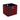 Plaid Fabric Square Basket 30*30*26.5 - Magasins Hart | Hart Stores