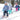 Youth Snowshoes Set 7x16in Red Plaid - Magasins Hart | Hart Stores