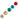 150mm Plastic Hanging Glittered Ball - 6 assorted - Magasins Hart | Hart Stores