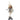 2 assorted Fabric Standing Girl 48cm - Magasins Hart | Hart Stores