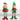 2 Fabric Sitting Boy/girl Elf With Dangling Legs - 50 CM - Magasins Hart | Hart Stores