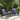 2 Rocking Armchairs and Side Table Outdoor Set - Magasins Hart | Hart Stores