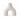 Sculptural Arch Ceramic Vase – 9 in White - Magasins Hart | Hart Stores