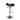 Studio 707 - Germain Chrome Bar Stool - Magasins Hart | Hart Stores