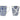 New Bone Mug 11oz Blue Tiles Asst Decals - Magasins Hart | Hart Stores