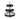 Wire 3 Tier Basket Black 32x32x43 - Magasins Hart | Hart Stores