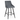 Barstool With Black Frame - Magasins Hart | Hart Stores