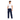 Pantalon cargo à jambe droite pour homme