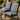 Outdoor High-Back Chair Cushion – Blue Stripe Patio Seat Pad 17.5 x 42 + 1.5 in - Magasins Hart | Hart Stores