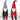 2 Assorted Fabric Sitting Gnome Santa With Overalls 110cm - Magasins Hart | Hart Stores