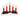 LED Christmas Candelabra Decoration – 5 Red Candles - Magasins Hart | Hart Stores