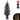1.2 m Pre-Lit Mixed Pine Potted Tree with Berries – 50 Warm White LEDs - Magasins Hart | Hart Stores