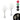 Set of 2 Battery-Operated Pre-Lit Birch Trees – 48 Warm White LEDs (60 cm) - Magasins Hart | Hart Stores