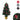 0.9 m Frosted Fiber Optic Christmas Tree with Gold Pot – Warm White LEDs - Magasins Hart | Hart Stores