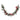 76 cm Decorated Mixed Pine Garland with Ribbon, Berries and Ornaments – Green/Red/White - Magasins Hart | Hart Stores