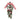 76 cm Decorated Mixed Pine Teardrop with Ribbon, Berries and Ornaments – Green/Red/White - Magasins Hart | Hart Stores