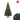 1.8 m Frosted Fiber Optic Christmas Tree – Warm White LEDs with Pinecones, Berries & Star (8 Functions) - Magasins Hart | Hart Stores