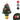 0.6 m Frosted Fiber Optic Christmas Tree with Gold Pot – Warm White LEDs - Magasins Hart | Hart Stores