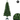 SAPIN EN PVC VERT DE 1,83M, DIAMÈTRE DE 86.35CM, 400 POINTES, PIED EN PLASTIQUE