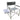 Outdoor Folding Director Chair with Side Table - Magasins Hart | Hart Stores