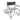 Outdoor Folding Director Chair with Side Table - Magasins Hart | Hart Stores
