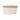 White Rope Storage Basket with “Home” Appliqué – 12" x 8" x 8" - Magasins Hart | Hart Stores