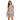Maria Peach Skin Sleeveless Dress with Surplice Neckline - Magasins Hart | Hart Stores