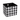 Plaid Fabric Square Basket 30*30*26.5 - Magasins Hart | Hart Stores
