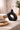 Black Sculptural Decorative Vase with Central Opening - Magasins Hart | Hart Stores