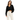 Women's Cropped V-Neck Knit Sweater