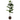 Figuier lyre artificiel avec panier tressé – Plante décorative d’intérieur