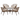5-Piece Patio Set with Table and Chairs - Magasins Hart | Hart Stores