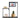 Asymmetrical Metal Wall Shelf with MDF Shelves - Magasins Hart | Hart Stores