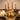 Dinner Candle Set Of 6 Gold Candles - Magasins Hart | Hart Stores
