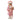 Mr & Mrs Claus Fabric Standing Figure Pink Bathrobe - Magasins Hart | Hart Stores