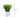 Grass Marble Look Paper Pot 10.16x10.16x22.86 - Magasins Hart | Hart Stores