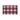 AVA - PVC Mat 50x80 cm | Rustic Plaid - Magasins Hart | Hart Stores