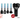 À La Cuisine - 4 Pcs Kitchen Tool Set With Holder - Magasins Hart | Hart Stores
