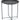 Studio 707 - Black Metal Side Table - Magasins Hart | Hart Stores